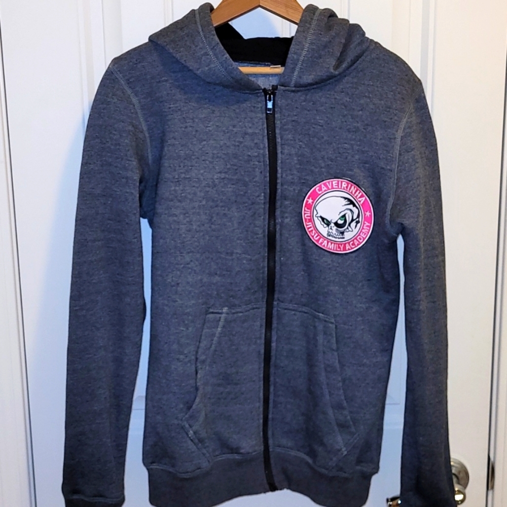 Caveirinha Jiu-Jitsu Family Academy Zip Up Hoodie